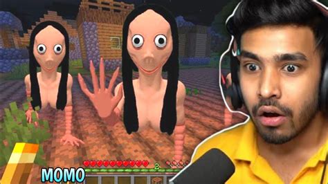 scary girl momo  minecraft minecraft horror myths