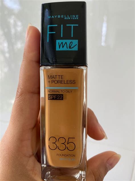 Maybelline Fit Me Foundation 335, Beauty & Personal Care, Face, Makeup ...