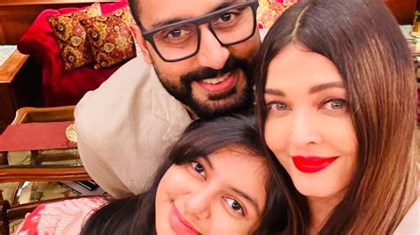 aishwarya rai abhishek bachchan share adorable family portrait