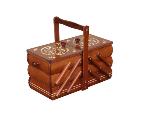 Wooden Sewing Box, Sewing Room Decor - Etsy