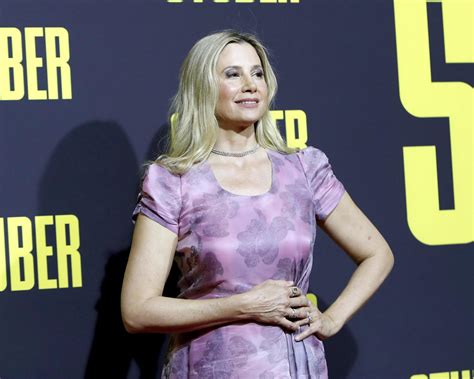LOS ANGELES - JUL 10 - Mira Sorvino at the Stuber Premiere at the Regal