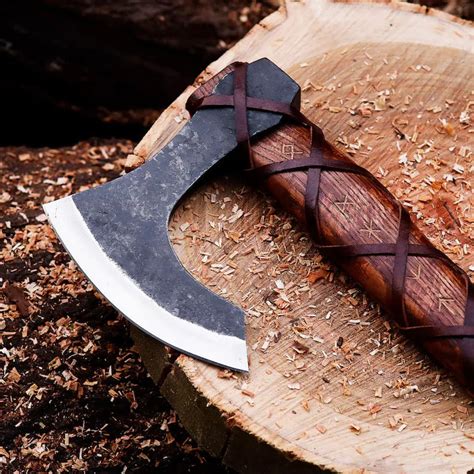viking axe collection hand forged bearded axes traditional dane designs