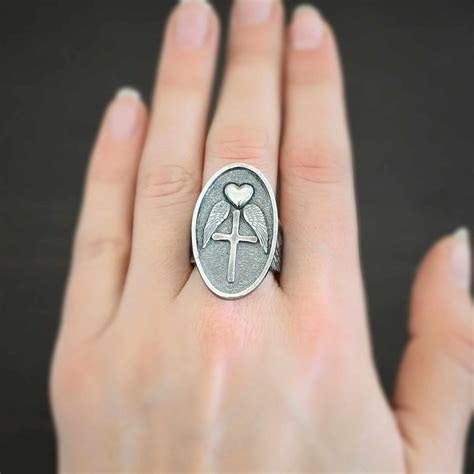 Sacred Heart Ring – Wild Prairie Silver