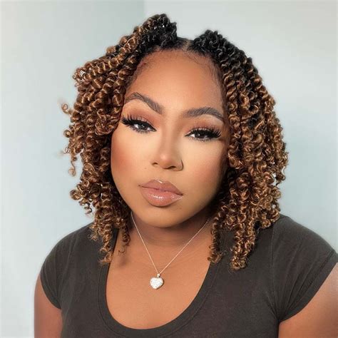 Tiana Passion Twist Hair Crochet Passion Twist Short Crochet Hair 10 ...