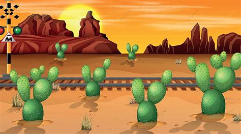 nature scene landscape template outdoors  scenery vector