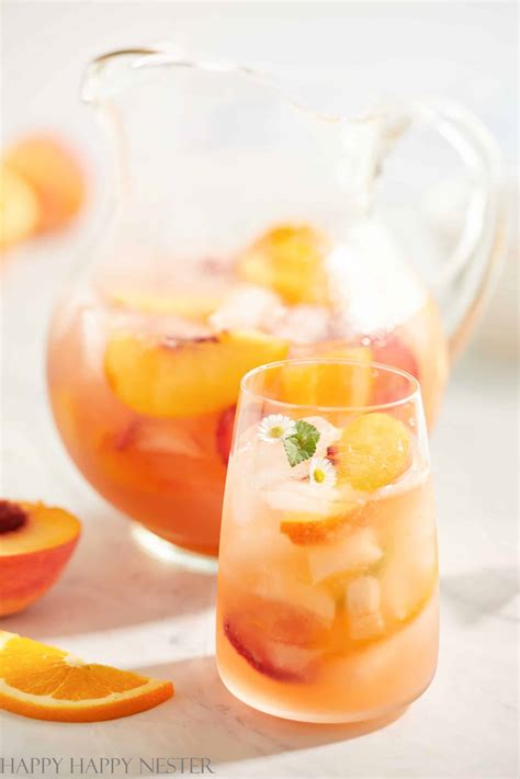 White Wine Sangria Peach - Happy Happy Nester