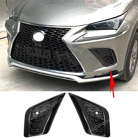 Steel Exterior Rear Fog Light Lamp Strip Trim For Lexus NX200 NX200t ...