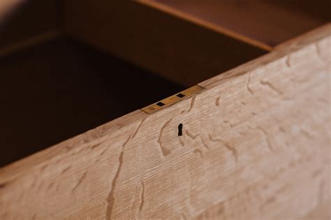 Heirloom Memorial Gift // Hand-carved Chest // White Oak Blanket Chest