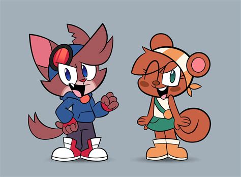 Murphy & Mitzi by DerrickWarm on Newgrounds