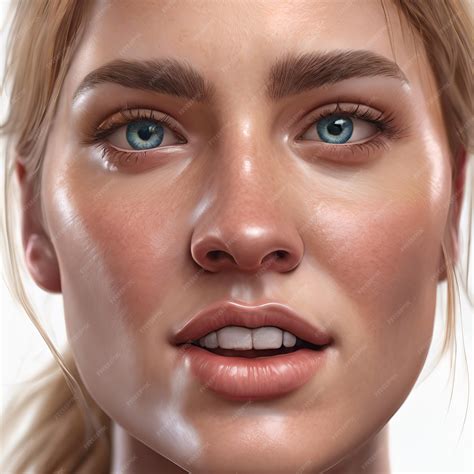Premium Photo | Hyperrealistic portraits capturing emotions in minute detail