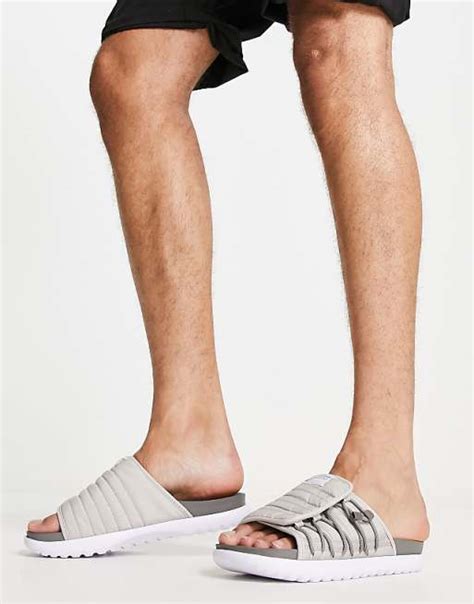 Nike Asuna 2 slides in grey | ASOS