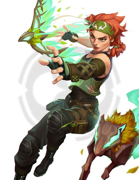 ArtStation - Valorant Skye fanart