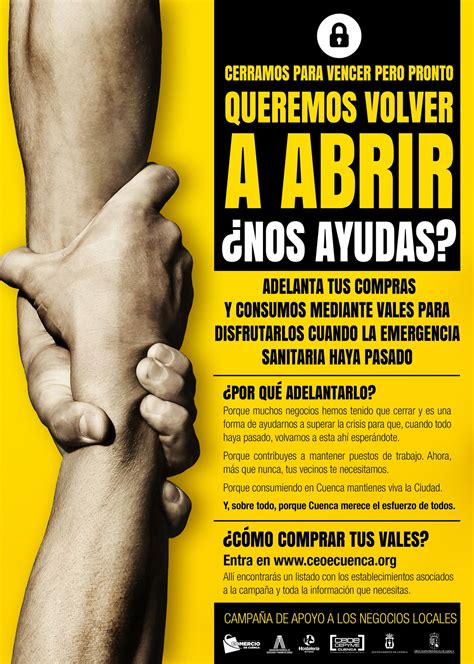 Se lanza una campaña para comprar vales en el confinamiento y ayudar a