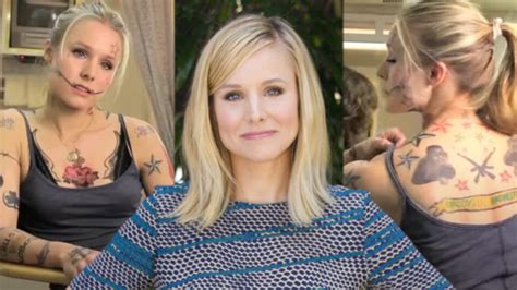 The Body Art Of Kristen Bell Unveiling The Actresss Tattoos And Their Meanings