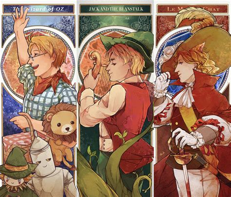 artstation aphhetalia fairytale au