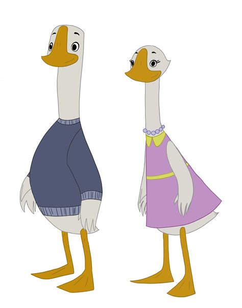 ArtStation - "Family Bonds" Character Design - The Geese