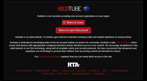 unblock redtube  australia july