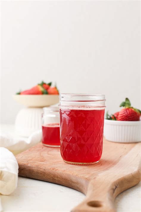 strawberry simple syrup recipes 1