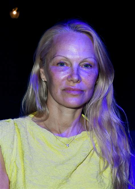 Pamela Anderson, 56, shocks while makeup-free at fashion week – and
