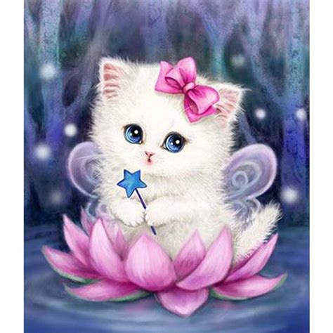 Easy Cat Painting at PaintingValley.com | Explore collection of Easy ...