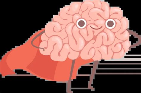Best Super Brain Illustration download in PNG & Vector format