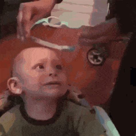 Child sees for first time