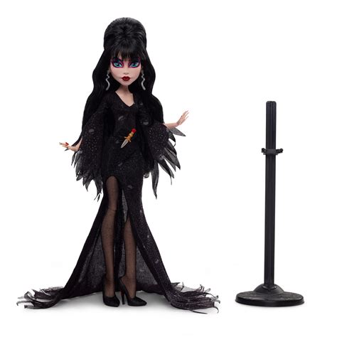 Mattel Debuts Monster High Skullector Elvira Mistress of the Dark Doll