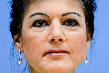 German Left-wing Politician Sahra Wagenknecht Presents Editorial Stock ...