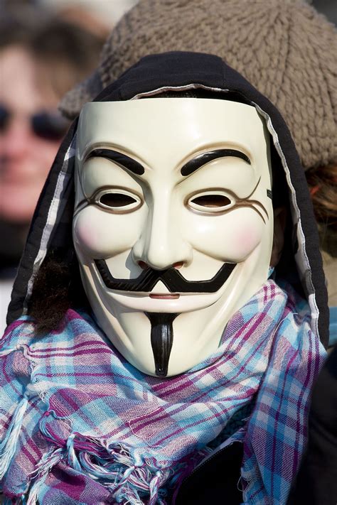 TIL- The Guy Fawkes mask used by a number of activist groups (including