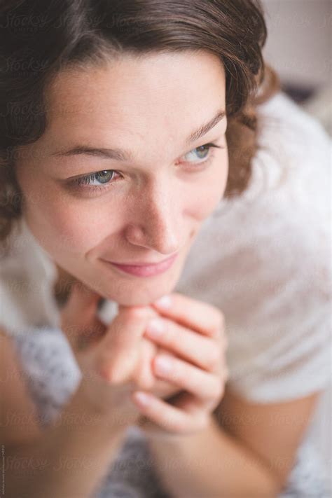"Portrait Of A Young Woman" by Stocksy Contributor "Michela Ravasio