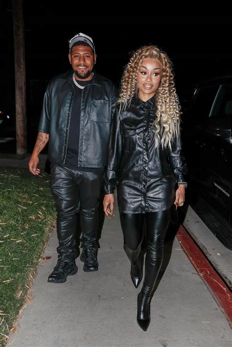 Blac Chyna With Derrick Milano at Casalêna in Woodland Hills 06-25-2024