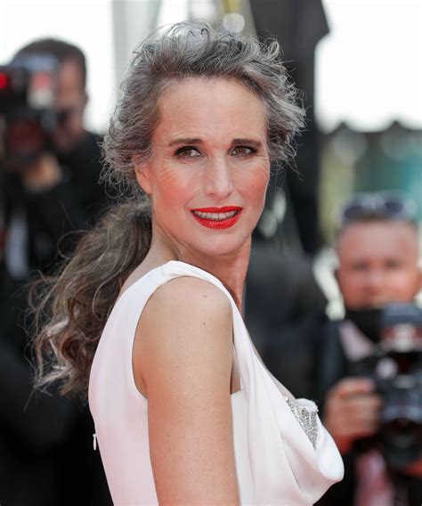 Andie Macdowell Curly Hair