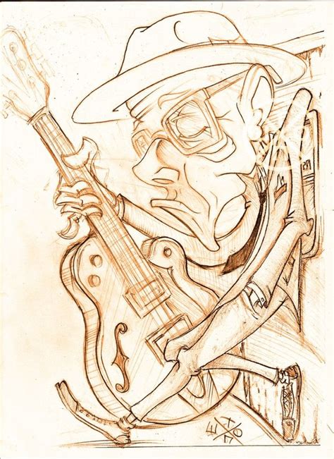 "Bluesman" | Sketch book, Sketches, Art