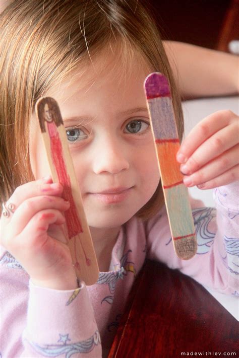 Make your very own popsicle stick superheroes - Made With Lev