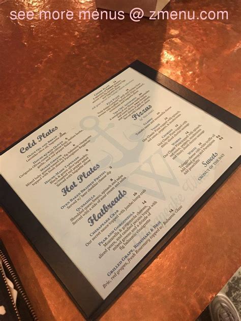 Online Menu of Chesapeake Wine Company Restaurant, Baltimore, Maryland ...