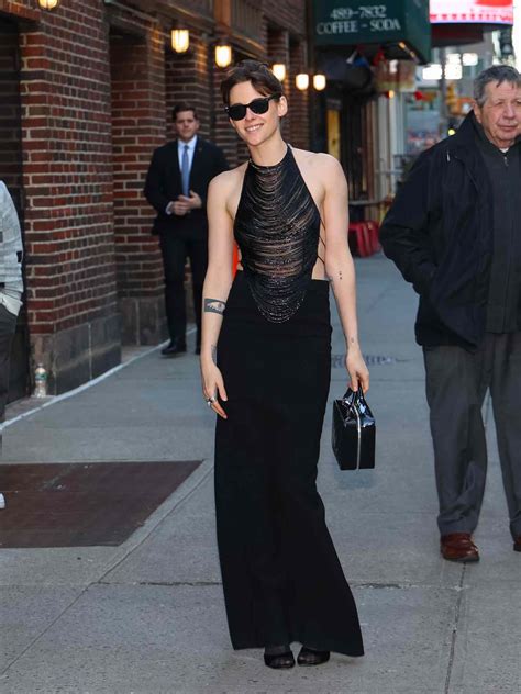 Kristen Stewart's Spring Outfit Included Underwear as Pants