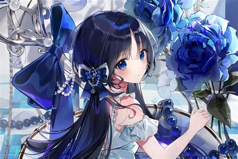 Top 50 ảnh anime nữ dễ thương tóc dài được yêu thích nhất hiện nay