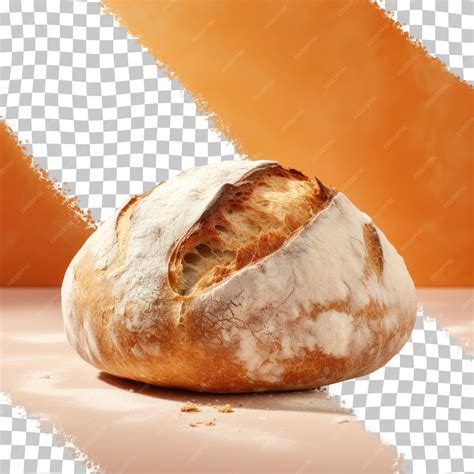 transparent background  bread premium ai generated psd