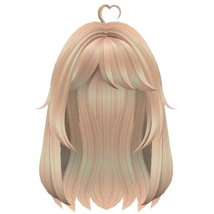 Cute Messy Blonde Anime Hair's Code & Price - RblxTrade