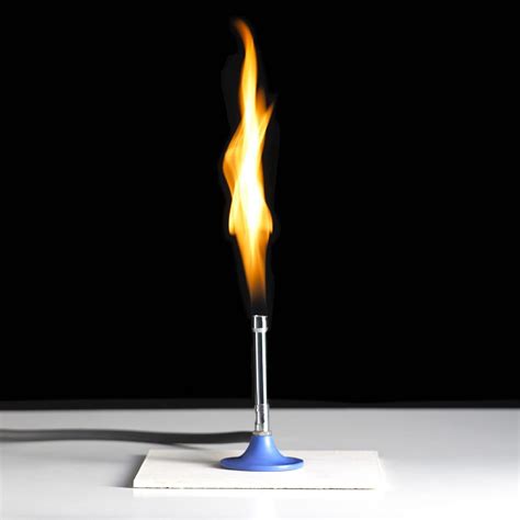 bunsen burner flame photograph