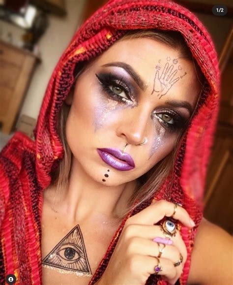 21 Flawless Gypsy Makeup For Halloween - The Glossychic