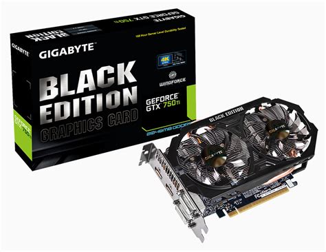 Gigabyte anuncia su GeForce GTX 750 Ti Black Edition