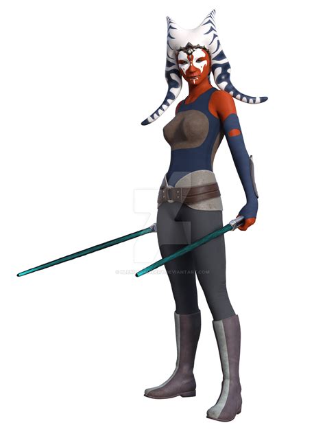 Ahsoka Tano by BlendedImagery on DeviantArt