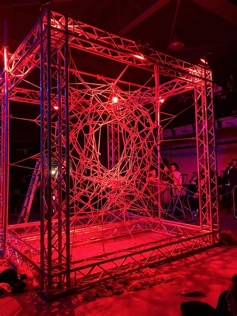 Marie Sauvage & Hajime Kinoko shibari show in Detroit, it was