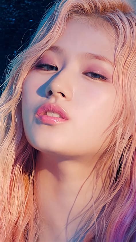 TWICE, Feel Special, Sana, Peach, Pink, Hair, 4k HD Phone Wallpaper ...