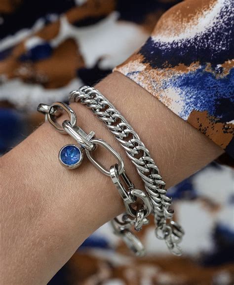 Qudo Cassio bracelet - Silver