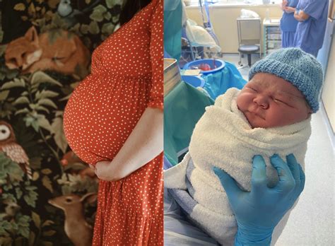 Mum's 11lb 8oz baby went straight into toddler clothes