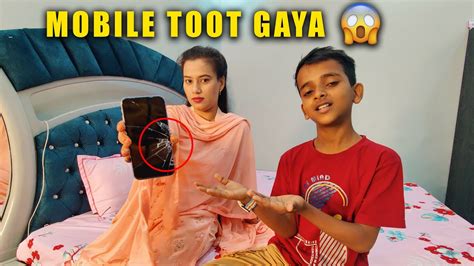nikki ka iphone  toot gaya nikki  cried youtube