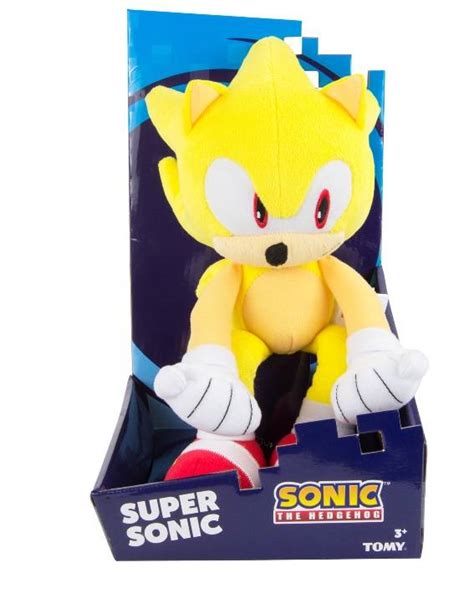 Мягкая игрушка Супер Соник Sonic The Hedgehog 32 см | Играландия ...