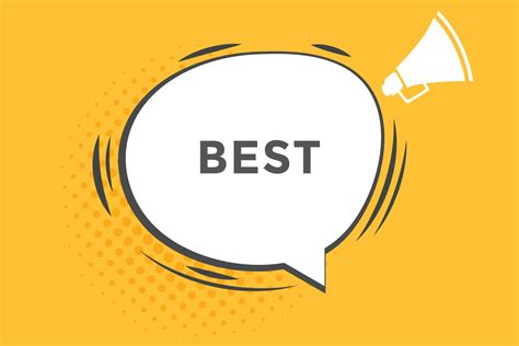 best vectors, sign, level bubble speech best 24256330 Vector Art at ...